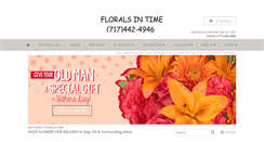 Desktop Screenshot of floralsintime.com